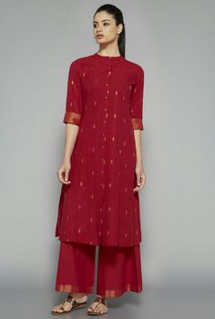 Pants Suit Outfit, Plazzo Dress, Outfit Indian, Suit Outfit, Salwar Kamiz, Kurti Neck Designs