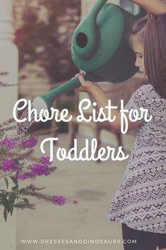 Looking for some ideas of chores for your toddlers to help with?  Check these out and get a free printable chore chart! via @https://www.pinterest.com/stephanieheddy3/ Chores For Toddlers, Age Appropriate Chores For Kids, Chore Chart For Toddlers, Free Printable Chore Charts, Toddler Chores, Keeping Kids Busy, Toddler Ideas, Tantrums Toddler