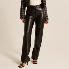 90’s Relaxed High Rise, Regular Length Trendy Formal Winter Bottoms, Classic Fall Pants For Night Out, Classic Pants For Night Out In Fall, Classic Pants For Fall Night Out, Classic Bottoms For Night Out In Fall, Classic Bottoms For Fall Night Out, Edgy Fitted Bottoms For Formal Occasions, Edgy Fitted Formal Bottoms, Edgy Black Formal Bottoms