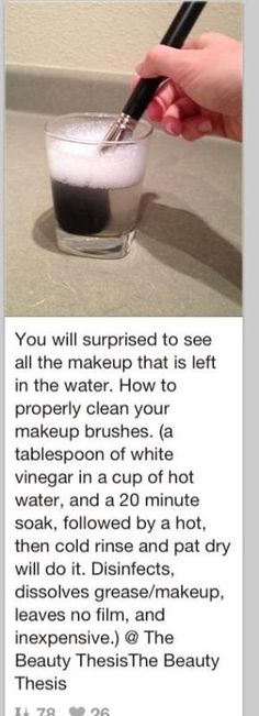 Diy Makeup Brush Cleaner, Clean Makeup Brushes, Makeup Cleaner, Diy Makeup Brush, Drag Make-up, Makeup Tip, Make Up Tutorials, Shadow Makeup, Smink Inspiration