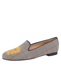 Gatsby Emblem Slipper Loafers, Gray Plaid, Fashion Girl, Color Trends, Free Shipping