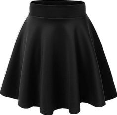 Flared Skater Skirt, Chain Skirt, Rok Mini, School Skirt, Mini Skater Skirt, Black Flare, Plus Size Skirts, Dress Measurements, Womens Basic