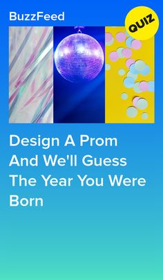 the cover of buzzfeed's book design a prom and we'll guess the year you were born