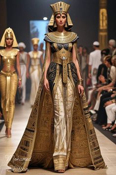 Queen Of Egypt Costume, Egyptian Queen Dress, Egyptian Inspired Dress, Egyptian Style Clothes, Ancient Egypt Costume, Cleopatra Fashion