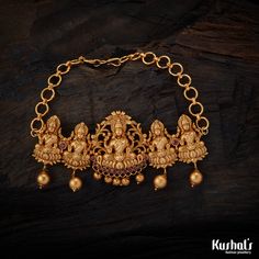 Bajuband Designs Gold, Armlet Gold, Temple Jewellery Earrings, Gold Temple Jewellery, Antique Necklaces Design, Gold Jewelry Outfits