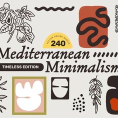 Mediterranean Minimalism Objects Mediterranean Instagram Feed, Mediterranean Branding Design, Mediterranean Restaurant Branding, Mediterranean Design Graphic, Orchestra Branding