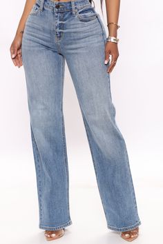 Available In Medium Blue Wash. Slouchy Straight Leg Jean Stretch Denim 33" Inseam 18.5" Leg Opening 10.75" High Rise Disclaimer: Due To The Specialized Wash Process, Each Garment Is Unique 88% Cotton, 11% Recycled Polyester, 1% Spandex Imported | Be Authentic Slouchy Stretch Straight Leg Jeans in Medium Blue Wash size 15 by Fashion Nova Stretch Medium Wash Full-length Jeans, Non-stretch Blue Straight Jeans, Washed Blue Straight Leg Pre-washed Jeans, Non-stretch Straight Leg Light Blue Jeans, Medium Wash Non-stretch Straight Leg Jeans, Maternity Evening Dress, Flattering Outfits, Jeans Fabric, Leg Stretching