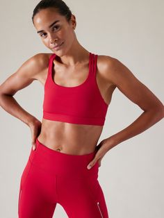 Train Free Bra A-C | Athleta Functional 4-way Stretch Sports Bra, Functional Sports Bra With 4-way Stretch And Go-dry Technology, Functional Sports Bra With Go-dry And 4-way Stretch, Functional Micro-elastic Activewear For Sports, Functional Racerback Activewear For Light Exercise, Moisture-wicking 4-way Stretch Sports Bra For Running, Racerback Activewear With Light Support For Running, 4-way Stretch Sports Bra For Running, Functional Nylon Racerback Activewear