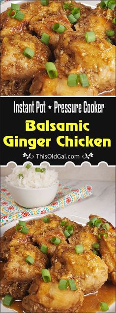 instant pot pressure cooker garlic chicken