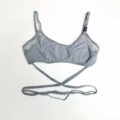 Victoria's Secret Bralette Bra Strappy Gray Xs Nwt New Strappy Adjustable Straps Hook Closure Inventory 81-19 Summer Camisole Bra For Loungewear, Summer Loungewear Bra In Camisole Style, Summer Workout Bra With Adjustable Straps, Summer Bra With Delicate Straps And Fitted Stretch, Summer Loungewear Bra With Underwire, Spring Loungewear Bra With Removable Pads, Summer Stretch Bra With Delicate Straps, Summer Strappy Bra, Summer Workout Bra With Straps