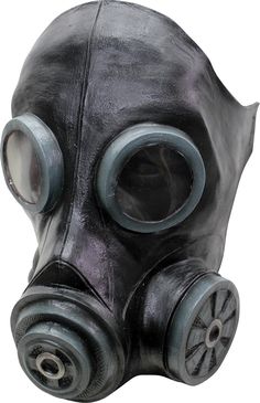 Step into a world of mystery and intrigue with the Smoke Black Latex Mask, perfect for Halloween, cosplay, and themed events. This full over-the-head latex mask provides a striking and enigmatic look, making it a standout piece for any costume collection. Crafted from high-quality latex, this mask ensures a comfortable and secure fit, allowing you to embody a character shrouded in darkness and mystique. Why You'll Love This Mask: Mysterious Design: The detailed sculpt captures a dark and enigmat Dystopia Art, Chemical Mask, Russian Gas Mask, Scary Halloween Masks, Stage Ideas, Mascaras Halloween, Halloween Express, Horror Themes, Scary Costumes