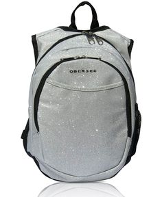 Mini Preschool Backpack for Toddlers and Kids with Insulated Cooler for Water Bottle, Sparkle Design for Girls, Measures 14.5 in x 10 in x 5.5 in - Obersee FUN GLITTER & GLAM: Our Preschool Sparkle Backpack collection has a simple yet stylish design that any little girl will go crazy over. These bags come in a variety of 8 eye-catching, vibrant colors that catch the light, making them unique and fun. They make a great tote for young gymnasts, ballerinas, soccer players, and cheerleaders! SMALL, Young Gymnast, Preschool Backpack, Toddler Backpack, Girl Backpacks, Prada Handbags, Small Backpack, North Face Backpack, Clothes Jewelry, Large Backpack