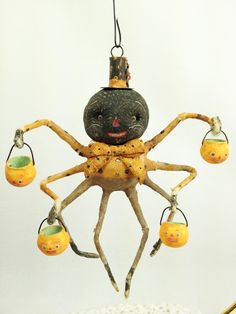 an ornament made to look like a spider