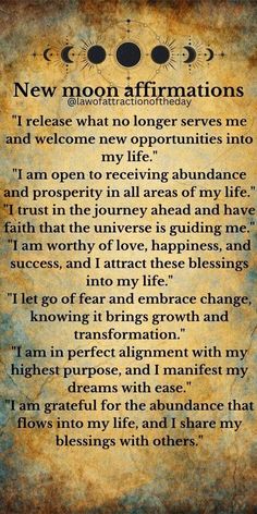 Women Affirmations, Quotes Money, Positivity Quotes, New Moon Rituals, Witch Spirituality