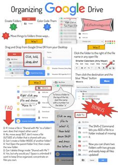 an info sheet describing how to use the google drive for your website or blog page