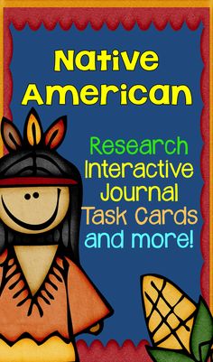 Research, interactive journal, task cards, and more about Native Americans. (paid) Birchbark House, Native American Lesson Plans, Native American Lessons, Pumpkin Lessons, History Printables, Lapbook Ideas, Third Grade Social Studies