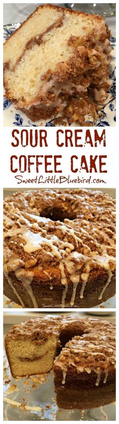 this sour cream coffee cake is so good it's made from scratch