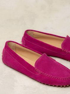 Our signature suede loafer is our best-selling shoe of all time, and for good reason. Our moccasin expert, Norina, handcrafts each piece from a workshop in Tuscany, overseeing every last detail—even using a small flame to singe away stray threads. Classic Suede Moccasins With Contrast Sole, Suede Slip-on Moccasins For Galas, Slip-on Moccasins With Suede Lining For Galas, Suede Slip-on Moccasins With Removable Insole, Flat Heel Suede Moccasins With Removable Insole, Suede Moccasins With Removable Insole And Flat Heel, Slip-on Moccasins With Suede Lining And Flat Heel, Slip-on Suede Moccasins With Flat Heel, Suede Moccasins With Rubber Sole