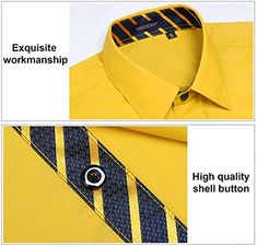 Button Down Regular Fit Shirt Long Sleeve Casual Shirt HZL2002Y1D Fastening: Button Collar Style: Button Down Material: 60% Polyester, 40% Cotton Occasions for wedding/dating/daily/working etc. Gifts as thanksgiving/Xmas/valentine's day/birthday etc. Important & Care: Machine Wash Cold Inside Out PLEASE NOTE: We suggest you do not choose the standard size when ordering, you can check the size chart in the gallery on the left to find your perfect size. Otherwise, the shirt may be too small or too Shirt With Pocket, Patchwork Shirt, Valentines Day Birthday, Patchwork Dress, Mens Neck Ties, Shirt Long Sleeve, Formal Shirts, Henley Shirts, Mens Vest