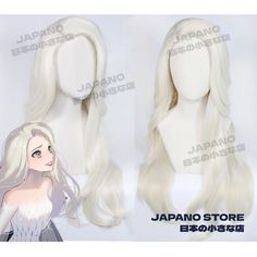 Beautiful light blonde wig perfect for your Halloween cosplay needs! Perfect for anime cosplay costumes with light blond hair, or the mother of dragons :) Features: - Heat resistant fibre - Comes with a medium wig cap with adjustable straps - Free delivery WIG MAINTENANCE - Wig can be easily cleaned: 1) Get a big container and fill with water, mix an appropriate amount of shampoo 2) Soak the wig in water for 1-2 minutes 3) Gently press the wig to clean it 4) Rinse the wig with clean water 5) To dry, let it sit in cool air until about 80% dry, then spray it with some wig care solution and gently comb it. Use your fingers to curl the wig into it's natural shape and let it sit.  Don't put the wig directly under the sun to dry after cleaning IMPORTANT: HANDLING & SHIPPING Please review the est Elsa Blonde Hair, Wig Maintenance, Elsa Halloween, Elsa Halloween Costume, Elsa Wig, Medium Wig, Blonde Cosplay Wig, Blonde Cosplay, The Mother Of Dragons