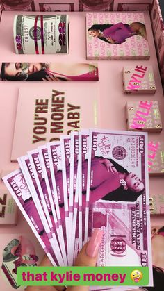 Kylie Jenner Collection, Kylie Jenner Makeup Collection, Kylie Jenner Birthday, Aesthetic Amigurumi, Kpop Nails, Mo Money, Money Collection