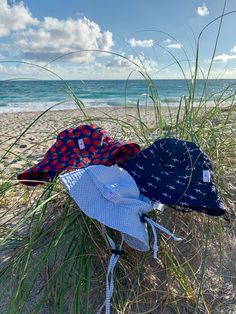 Adjustable Sun Hat for Kids, Personalized Summer Hat for Babies, Toddlers, Kids Bucket Hat, Gift Baby Summer. 3 sizes available : 6/12 months  12/24 months  24/5 years old. Get ready for some fun in the sun with these adorable baby and toddler bucket hats! Featuring a cute shark design, strawberries and chic gingham,  these hats are perfect for beach and swim days. Made with comfortable cotton fabric, they are both stylish and practical.  These adjustable hats (at the head and chin ) are perfect Summer Playtime Cap, Playful Summer Travel Hat, One Size Fits Most Summer Play Hat, Adjustable Fit Hats With Upf 50+ For Playtime, Playful Adjustable Beach Hats, Blue Sun Hat For Summer Playtime, Blue Summer Sun Hat For Playtime, Cute Blue Sun Hat For The Beach, Cute Blue Sun Hat For Beach