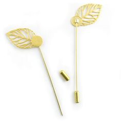 PRICES MAY VARY. Type: 20pcs Brooch Stick Pin.Color: Gold. Size:Pin length:7cm,Total length:7.5 cm. Made of high quality material,fine workmanship,simple design,durable to use. Great jewelry findings accessories,apply to clothing,handmade ornaments. Application:Brooches for men and women dresses hat decoration,DIY jewelry brooches findings,safety pins for collar,lapel. Type: Leaf Brooch Round Tray Stick Lapel Pin
 Color: Gold Tone
 Needle length:7cm
 Total length:7.5 cm.
 Fit for:Brooch Pin,Coll Lapel Pins Diy, Pin Diy, Ladies Dress Hats, Handmade Jewelry Findings, Hat Decoration, Collar Pins, Leaf Brooch, Diy Jewelry Findings, Safety Pins