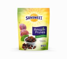 a bag of sunweet frozen fruit