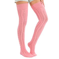 PRICES MAY VARY. Materials and Features——Our extra long leg winter thermal socks arctic fleece is composed polyester, which is warmer, lighter and softer than 100% acrylic material, long-lasting comfort for you enjoy more Size——Socks have 8.66 inches * 24.4 inches. Please pay attention to the size you ordered. The length is enough to make you feel warm and relaxed in winter Matching and Occasion——This winter stockings can be paired with snow boots, women's leather shoes, winter cotton skirts, et Cozy Thigh High Socks For Stocking Stuffer, Cozy Over The Knee Socks For Stocking Stuffers, Knee-high Socks For Winter Stocking Stuffer, Comfortable Over-the-knee Socks, Cozy Warm Stockings For Winter, Cozy Warm Winter Stockings, Warm Knee-high Socks For Winter Stocking Stuffer, Cozy Thigh High Winter Socks, Thick Warm Thigh High Socks