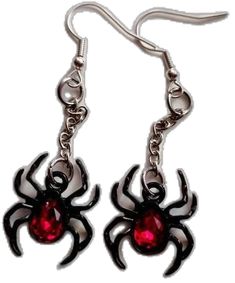 Chandbalis Earrings, Gothic Spider, Earrings Gothic, Spider Earrings, Gothic Earrings, Earrings Halloween, Halloween Earrings, Etsy Earrings, United Kingdom