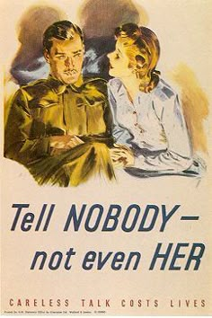 an old movie poster with two people talking to each other and the words tell nobody not even her