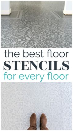 the best floor stencils for every floor