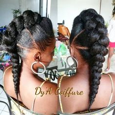 Women With Braids, Hairstyles For Natural Hair, Mohawk Braid, Protective Hairstyles For Natural Hair, Pelo Afro, Beautiful Braids, Natural Hair Updo