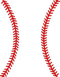 a baseball stitched together in the shape of a letter x on a white background