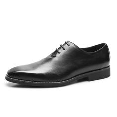 Introducing our Embossed Elegance: Pointed Toe Stylish Oxford Dress Shoes, the epitome of sophistication and comfort. With a lace-up closure for a secure fit, a solid pattern for timeless elegance, and a high-quality PU lining for breathability, these shoes offer the perfect blend of style and functionality. Elevate your ensemble and leave a lasting impression with these exceptional shoes. Classic Fitted Lace-up Oxfords, Fitted Lace-up Shoes For Semi-formal Occasions, Round Toe Oxfords With Laces For Business, Classic Oxfords With Laces For Office, Fitted Leather Lace-up Shoes For Derby, Elegant Cap Toe Lace-up Shoes For Spring, Elegant Spring Cap Toe Lace-up Shoes, Lace-up Oxfords For Derby With Laces, Fitted Leather Sole Lace-up Oxfords