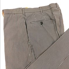 Etro Made In Italy Size 56 Waist : 37” Rise:. 11” Inseam: 28 1/2” 100-% Cotton Gorgeous Elegant Pants In Excellent Condition. You Can Tell They Are A High End Designer Brand. Elegant Pants, Elegant Pant, Blue Brown, Mens Pants, Branding Design, In Italy, Man Shop, Stripes, Italy