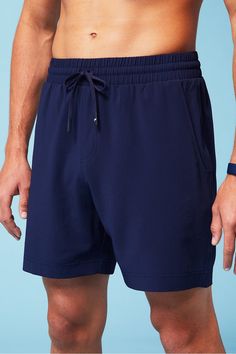 The Cabana Short FL2 blue male Activewear >> Mens >> Bottom >> Shorts >> Un-lined Shorts regular Swim Breathable/External Pockets/Lightweight Feel/Moisture-Wicking Casual Blue Swim Trunks With 4-way Stretch, Casual Blue 4-way Stretch Swim Trunks, Being Outside, Eco Fashion, Mens Activewear, Keep Your Cool, Moisture Wicking Fabric, Mens Bottom, Moisture Wicking