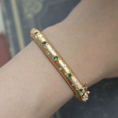 14 18k Real Gold Plated Metal Emerald Ruby Sapphire CZ Zircon Cuff Bangle Women Gift Luxury Designer Egypt Vintage, Gift Luxury, Ruby Sapphire, Cuff Bangles, Real Gold, Luxury Designer, Luxury Design, Gifts For Women, Vintage Jewelry