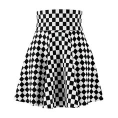 A versatile fit AOP skater skirt with a cozy, soft touch and a casual look. Inspired by the freedom of creativity, it will instantly become your everyday favorite. .: 95% Polyester 5% Spandex .: Versatile fit .: Printed on care label in black color .: White thread color .: Assembled in the USA from globally sourced parts 🛍️Return Policy At Just Simply Dad Designs, we are committed to providing you with high-quality, custom-made products that are created with care and attention to detail. We wan High Waisted Skirt Short Black And White, High Wasted Skirt, Girls Skirts, Checkered Skirt, High Waist Skirt, Mini Short, Top Collection, Skater Skirt