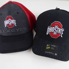 Nike Cap Bundle ”Aerobill Classic 99” Hat 6 Panel Hat W Dri-Fit Tech Lightweight Breathable Panels In Back Osu Branded Hook/Loop Closure In Back Embroidered Ohio State Logo Nike Branding On Side/Back Osfm, Unisex Styling Brand New W/ Hangtags Osu Branded “One-Fit” Stretch Fit Sized M-L Osu Embroidery In Front Stretch Material In Back Brand New W Sticker Tags O-H! Pricing Is Fair And Quite Firm . Please Let Us Know If You Have Any Questions. Nike Baseball Cap, One Size Fits Most, Nike Black Hats For Outdoor, Black Nike Casual Hat, Casual Black Nike Hat, Nike Adjustable Trucker Hat, Ohio State Logo, Nike Cap, Nike Branding, Nike Accessories