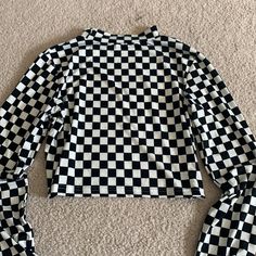 Never Worn, Turtle Neck Long Sleeve Tube Top, Tops Shein, Shein Tops, Tube Top, Turtle Neck, Womens Tops, Black White, Crop Tops, Black And White