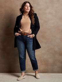 Jeans for Women | Banana Republic Factory Office Outfits Women Plus Size, Plus Size Work, Plus Size Fall Outfit, Curvy Shorts, Fashion Pics, Business Casual Outfits For Women, Office Outfits Women, Business Casual Outfits For Work, Curvy Jeans