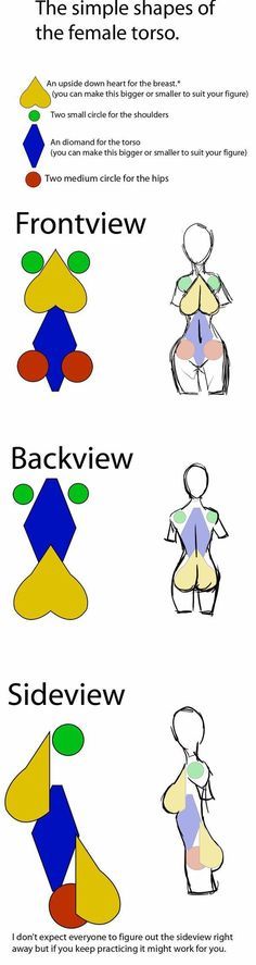 an image of different shapes in the shape of people