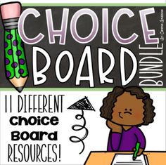 This Reading Choice Board Bundle is a collection of 11 different choice board products to help engage and inspire your students during your literacy instruction! This set of printables includes choice boards for close reading, text features, text structures, multiple intelligences, book reports, character analysis, and so much more!Great for literacy centers, projects, review, early finishers, or just some added fun into your reading lessons! Use year after year!Choice Boards included in this se Reading Choice Board, Text Structures, Readers Notebook, Multiple Intelligences, Teacher Favorites, Book Reports, Choice Board, Text Structure, English Language Arts High School