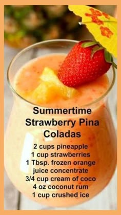 Resep Smoothie, Alcholic Drinks, Pina Coladas, Summertime Drinks, Mixed Drinks Alcohol, Mixed Drinks Recipes, Cocktail Drinks Recipes, Drinks To Try