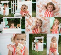 Holly Photography, Photography Mini Session Ideas, Ice Cream Photoshoot, Cream Photoshoot, Mini Session Themes, Retro Ice Cream, Mini Photo Shoot, Christmas Photograph, Large Family Photos