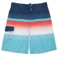 This Rokka&Rolla Men's 9" No Mesh Liner Quick Dry Swim Trunks, up to Size 2XL is your must have beachwear essential. The men's 9'' inseam board shorts are equipped with UPF 50+ for enhanced UV sun protection. With breathable, stretch fabric to allow you to remain lightweight when swimming. These Rokka&Rolla men's 4-way stretch swim trunks with quick-dry microfibers help improve the water-resistance in your swimsuit. It also helps dry faster when you are out from the water-based sports activities Bermuda Swim Trunks With Pockets For Beach Season, Multicolor Bottoms For Water Sports And Beach Season, Multicolor Bottoms For Beach Season Water Sports, Summer Multicolor Bottoms For Water Sports, Multicolor Swim Trunks With Pockets For Beach Season, Multicolor Beachy Surfing Bottoms, Beachy Multicolor Surfing Bottoms, Beachy Bottoms For Water Sports And Beach Season, Velcro Patches