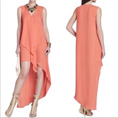 Angl High-Low Dress Accentuated V Neckline With A Draped Asymmetrical Overlay And Hemline Color: Light Tan/ Blush Size: Medium 19” Pit To Pit, Length 54” (Longest Point) And 32” (Shortest Point) Material: 100% Polyester (Not Lined) New With Tags Spring Formal Maxi Dress With Asymmetrical Hem, Chic High-low Hem Dress For Date Night, Spring Asymmetrical Dress With Overlay, Asymmetrical Hem Maxi Dress For Night Out In Spring, Spring Maxi Dress With Asymmetrical Hem For Night Out, Spring Formal High Low Asymmetrical Dress, Evening High Low Dress For Spring, Spring Cocktail Draped Maxi Dress, Spring Cocktail Asymmetrical Maxi Dress