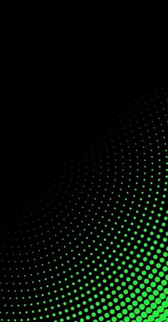 an abstract green and black background with dots