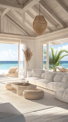 Luxury villa in Great Exuma, Bahamas, featuring beachfront views, serene ambiance, and modern design by Casai. Home By The Beach, Great Exuma, Seaside House, Luxury Beach House, Places To Rent, Beach Homes, Luxury Retreats, Luxury Rentals, Global Travel